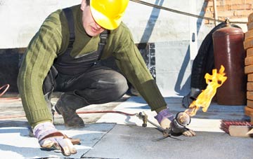 Nacton flat roof construction